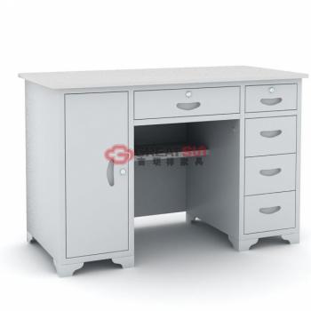 五抽屉钢木办公桌