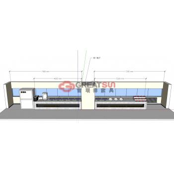 打餐台4800左弧（材质变更后）