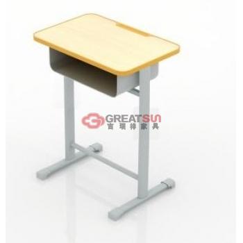 单人课桌桌斗