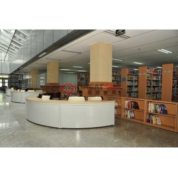 弧型阅览桌