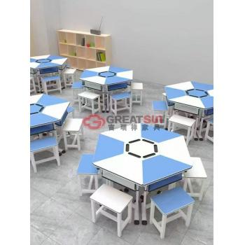 梯形培训组合桌