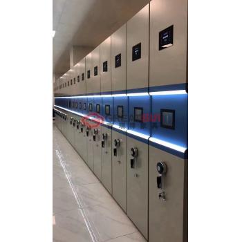 智能双面油画密集架