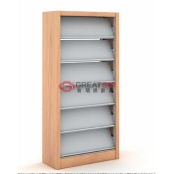 期刊架主架（木护板）