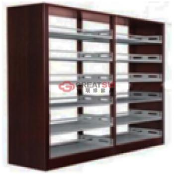 六层双面书架主架