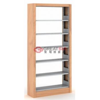 单面书架主架（木护板）