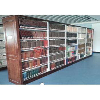 复柱双面书架主架(六层