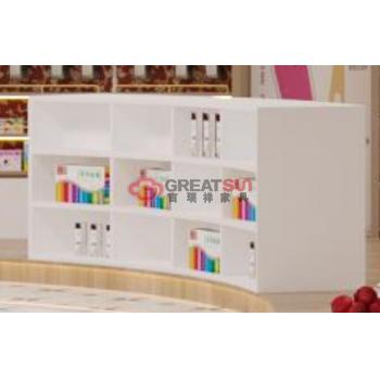 弧形文具半高架1