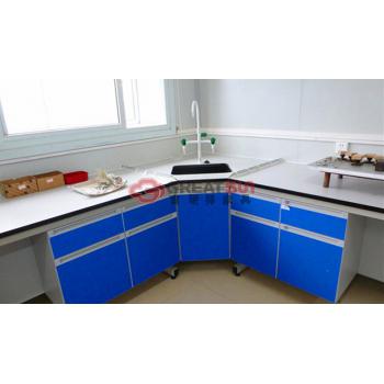 实验室转角边台