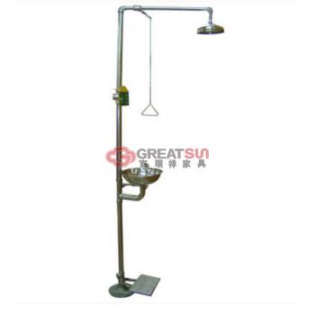 复合式紧急冲淋器