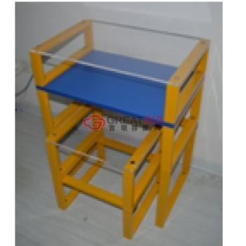 比特实验室组合式透明桌椅