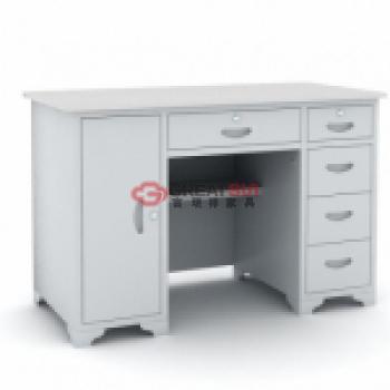 五抽屉钢木办公桌