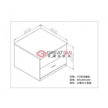 打印机放置桌