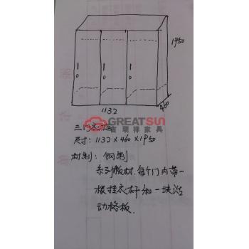 三门衣柜