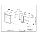 经济型办公桌