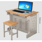 单人位翻转电脑桌