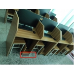 学生双人电脑桌
