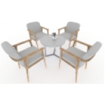 中医诊疗等候区单人椅子