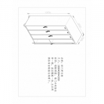 四门更衣柜