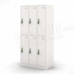 六门抠手更衣柜