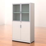 易风上铝玻下木门柜