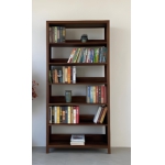 六层实木中式书架