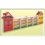 别墅造型玩具柜