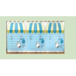 卡通艺术棉被柜