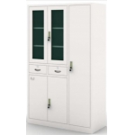 对开玻璃门更衣书柜