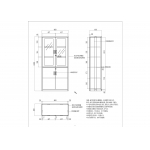 玻璃门文件柜（不含衣柜）