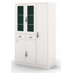 对开玻璃门更衣书柜