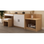 组合电视柜（电视柜+鞋柜+写字桌椅）