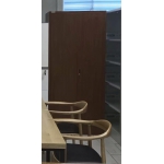 木纹转印两门更衣柜