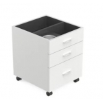 茶水柜及资料柜一体柜