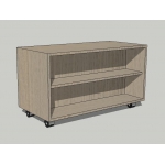 活动书台配套书箱