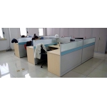 T字形2人屏风工位