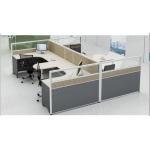 三人屏风工作位