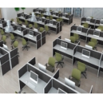 横排员工工位（屏风全封闭）-10000号