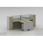 职员屏风工作位