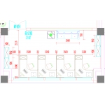 T32四人屏风工作位