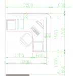 K6032财务屏风桌