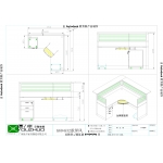 K6032财务屏风桌