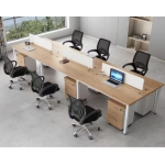 面对面六人位办公桌