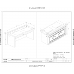 主席台桌（两人位）