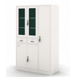 对开玻璃门更衣书柜