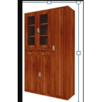 玻璃门更衣书柜