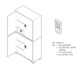 两节柜（电子密码锁）