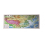 中国立体地形模型