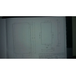 对开玻璃门柜（隔板）