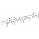 五节柜支架（右架）