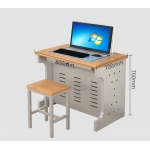 单人翻转电脑桌